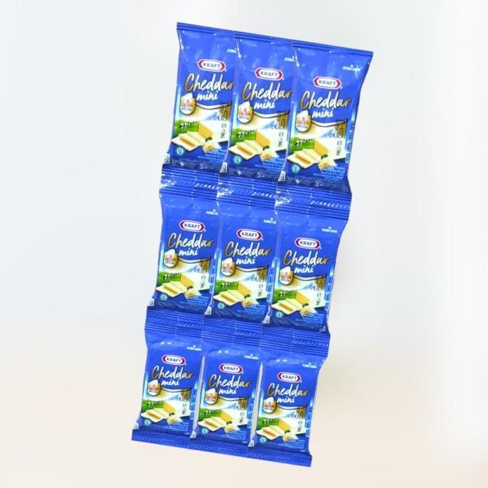 Alami- Keju Kraft Cheddar Mini (8 Pcs)