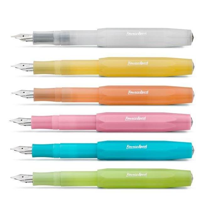 KAWECO FROSTED SPORT FOUNTAIN PEN