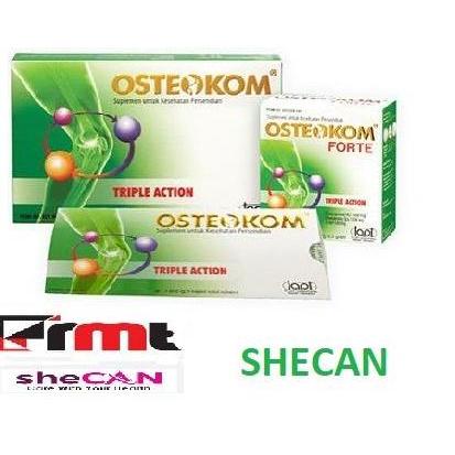 osteokom isi 30 dan osteokom forte isi 10 sachet