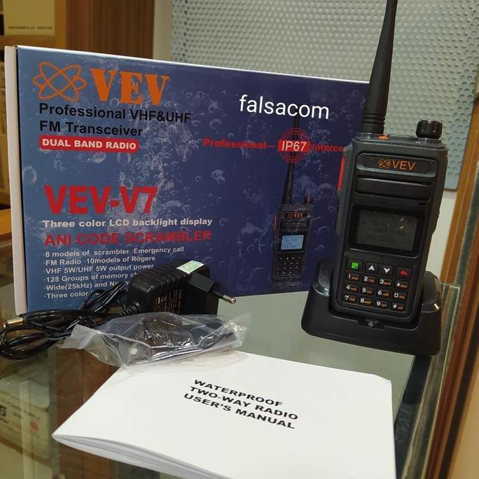 Handie talkie HT VEV V7 DUAL BAND waterproof vev