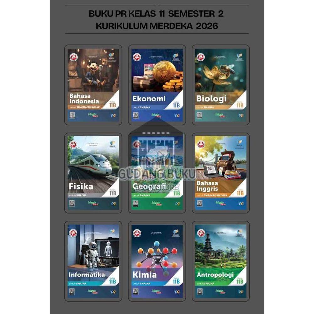 BUKU LKS/PR SMA KELAS 11 SEMESTER 2 INTAN PARIWARA 2026