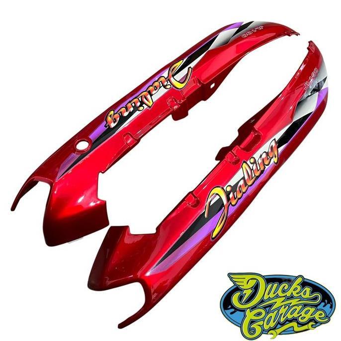 TERBARU - Cover Body Bodi Samping Kiri Kanan Jialing PNP Grand Bulus 91 - 92 MERAH