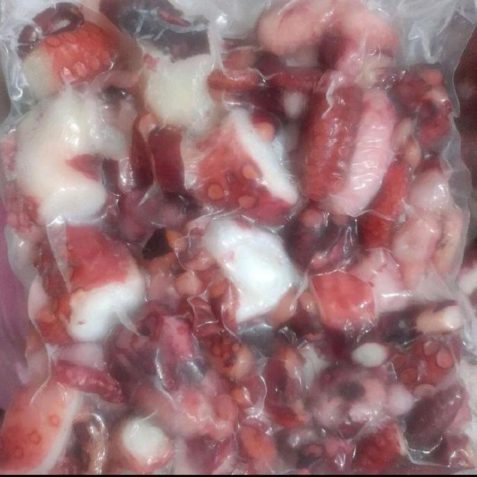 Wenakl- Gurita Potong / Tako Leg / Octopus Beku Bagian Leher