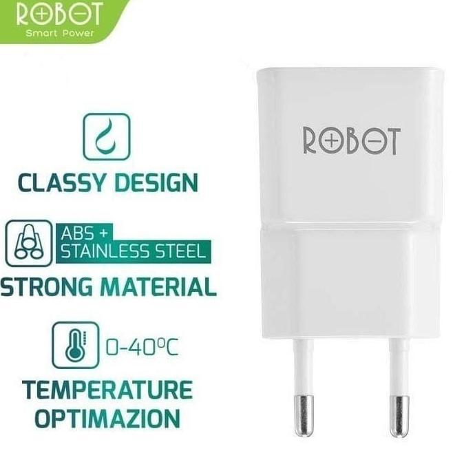 Lansungkirim- Robot Adaptor Kepala Charger Rt-K4 Travel Charger Batok Casan Hp