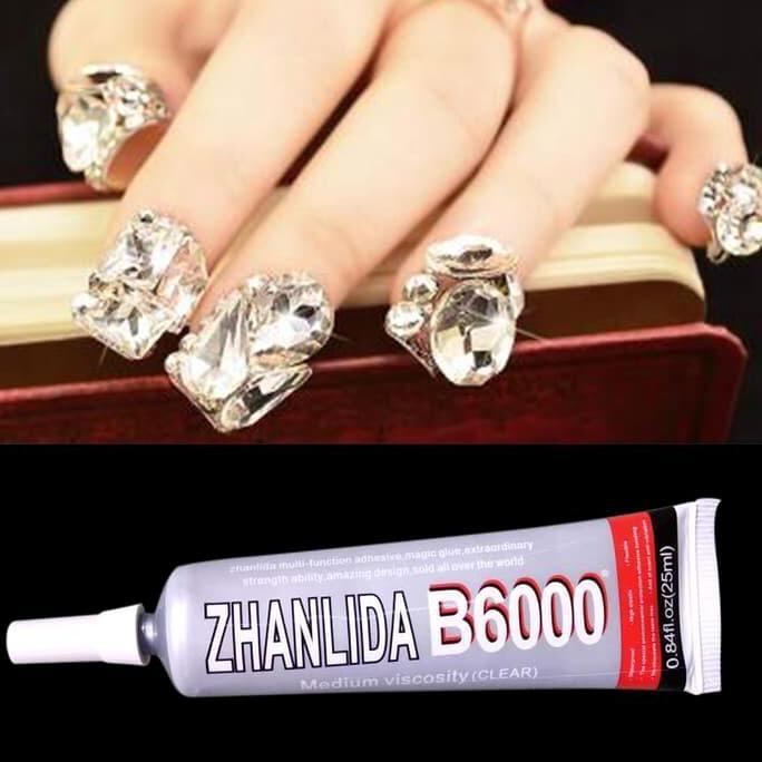 Nay- B 6000 Lem Super Cepat Kering Nail Accesories B6000