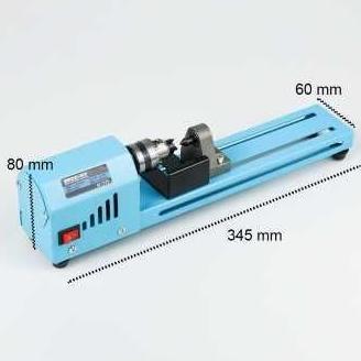 TERMURAH - Mesin Bubut Kayu Mini Lathe Beads Woodworking 150W - X707