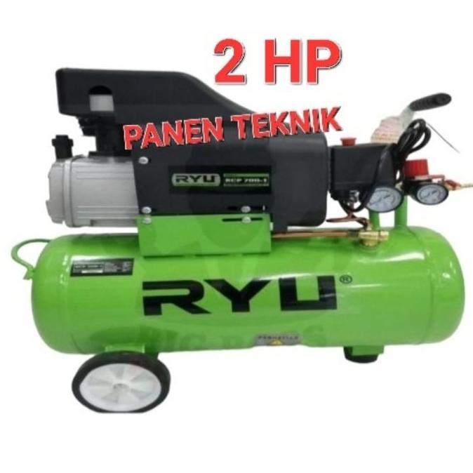 Irontic- Ryu Rcp 200-1 Mesin Compresor Angin 2 Hp Kompresor Listrik 2 Pk