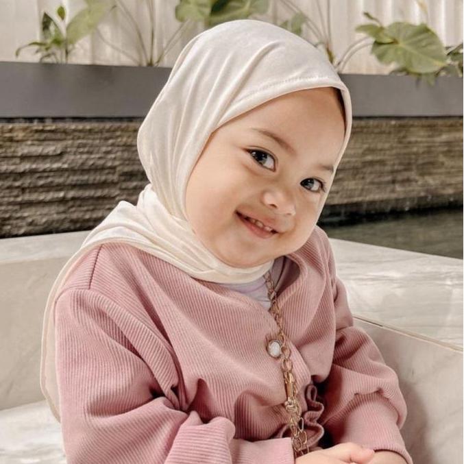 Colkid- Hijab Anak Instan Segitiga 1-12 Tahun Spandex Jersey Premium Pashmina Kerudung Jilbab Pashta