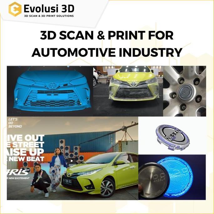 Sale Jasa 3D Scan Dan 3D Print For Automotive