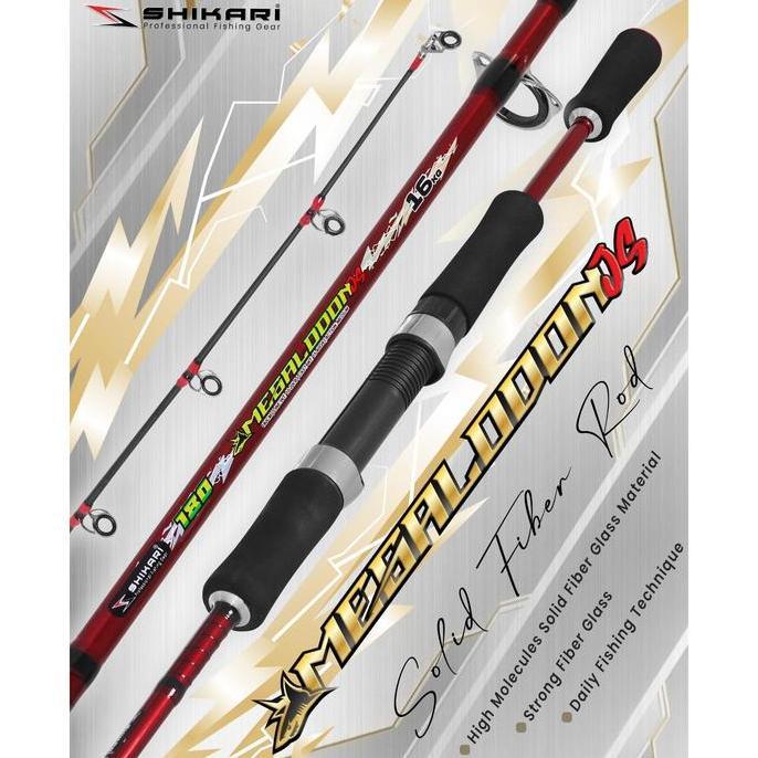 Codbisa- Shikari - Joran Megalodon Japan Style Fiber Solid - Joran Pancing