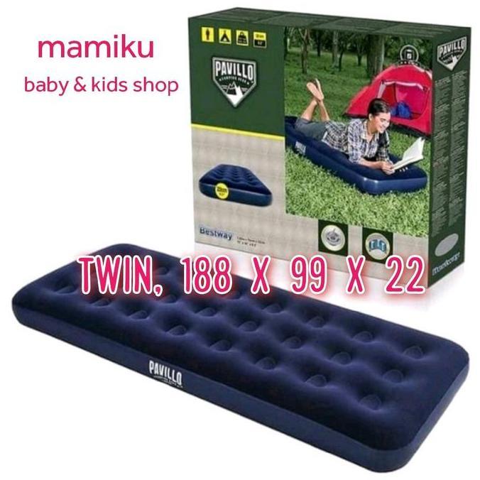 NEW kasur angin bestway twin 67001  / matras angin / bestway twin / kasur angin portable