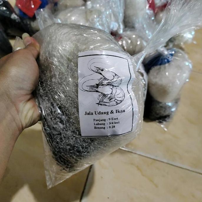 Codbisa- Jala Lempar 9 Feet Senar  2,5 Meter Untuk Udang Dan Ikan 3/4 Inci