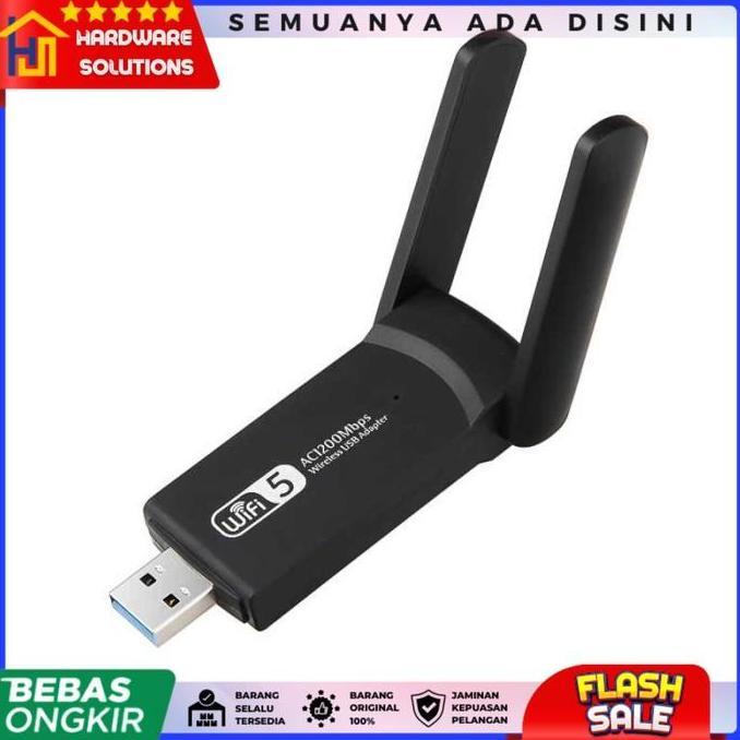 MORVENO USB WiFi Transmitter Dongle Adapter 802.11ac 1200Mbps - AC1200
