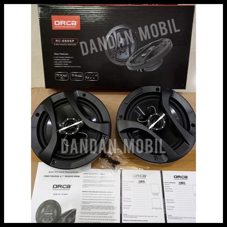 TERMURAH SPEAKER ORCA 689/686 SP / SPEAKER MOBIL 6 INCH COAXIAL 