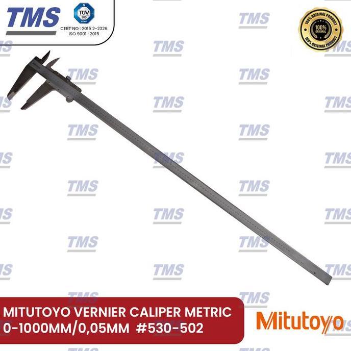 ZOLDYCK Jangka Sorong Vernier Caliper Mitutoyo 0 - 1000 MM / 0,05 MM #530-502