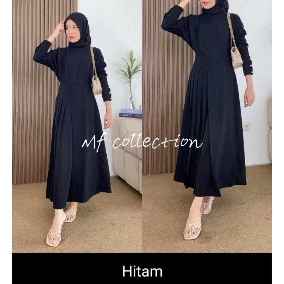 terbaru kulot pleats celana kulot rok wanita celana bawahan casual formal daily celana rok viral cel