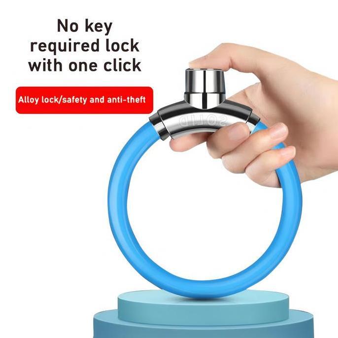 REMOLACK Kunci Cincin Sepeda Anti Maling Kunci Rantai Sepeda Tahan Air Kunci Sepeda Gunung Anti Gese