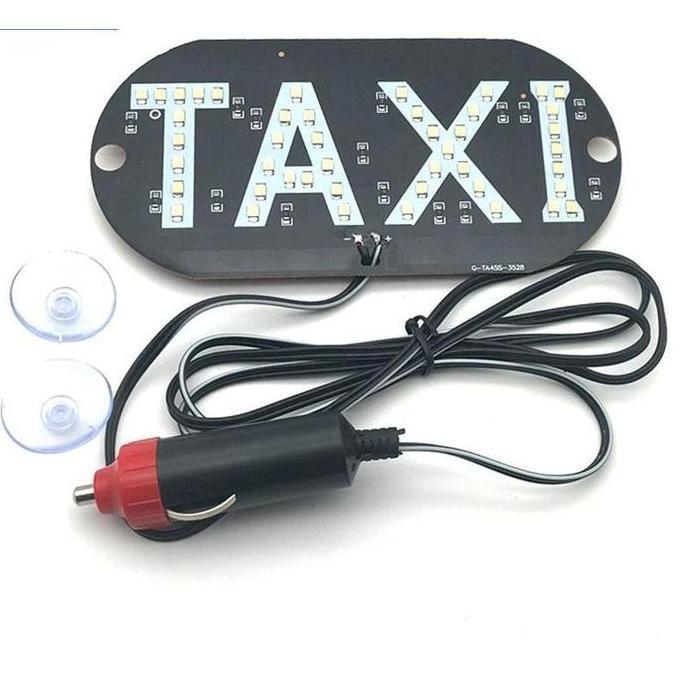 REMOLACK Lampu Taxi Atap Mobil Led Taxi RoofLight Roof Magnetik Super KuatEasy ToIns talation