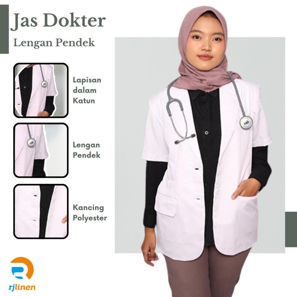 Tahan Lama [Best Seller] Jas Dokter Wanita / Jas Dokter Pria / Baju Dokter / Baju Jaga