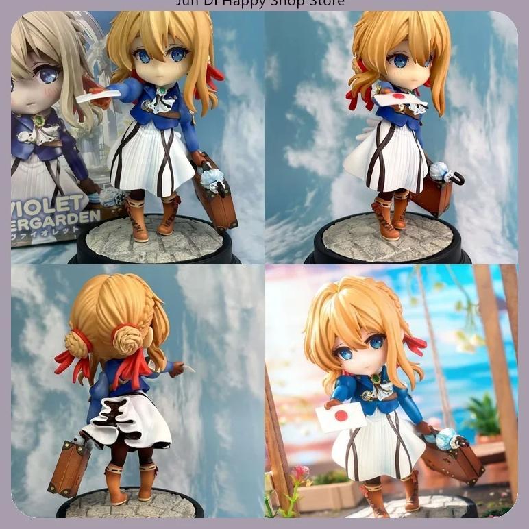 17.5cm Violet Evergarden Violet Cute Version Delivering Letter Anime Figure Model Statue Collection 