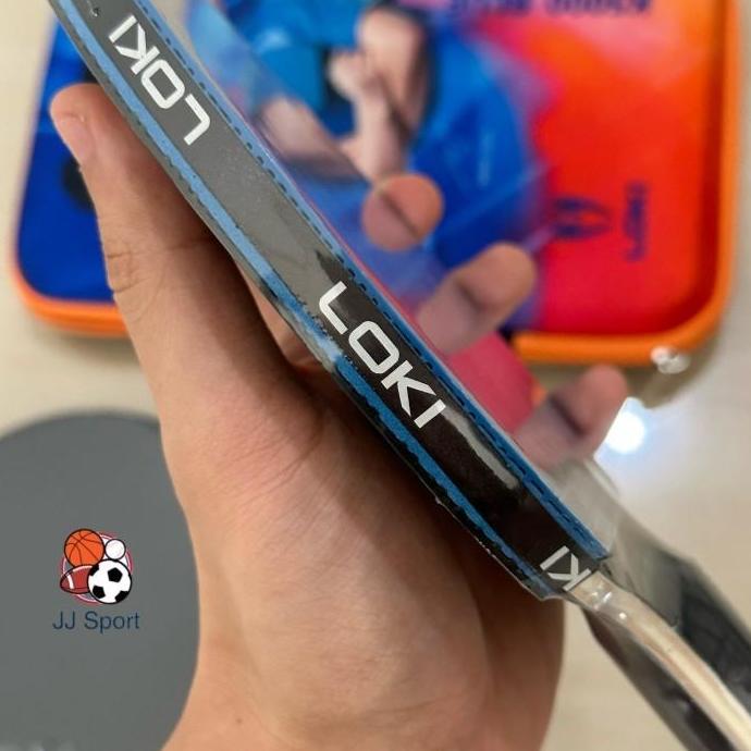 Bet Pingpong Loki Bat Pingpong Loki Isi 2 Blue Sponge Original