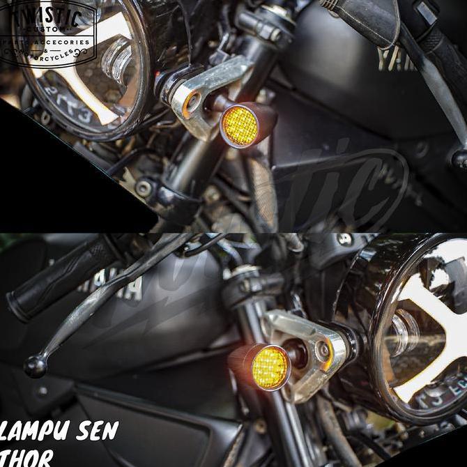 Lampu Sen Sein Led Thor Classic Retro Japstyle Kawasaki W175 Cb