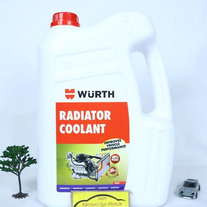 daffasafera - coolant radiator wurth merah - radiator coolant red wurth