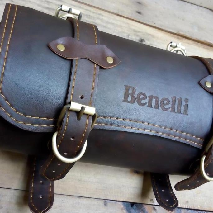 tas motor tabung leather ,tas kulit tabung