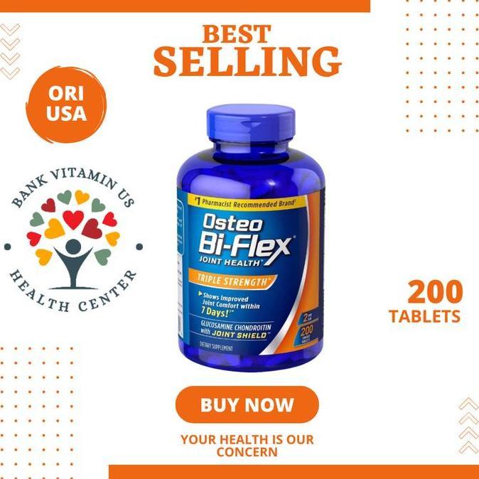 Osteo Bi-flex Joint Health Triple Strength 200 s kesehatan sendi