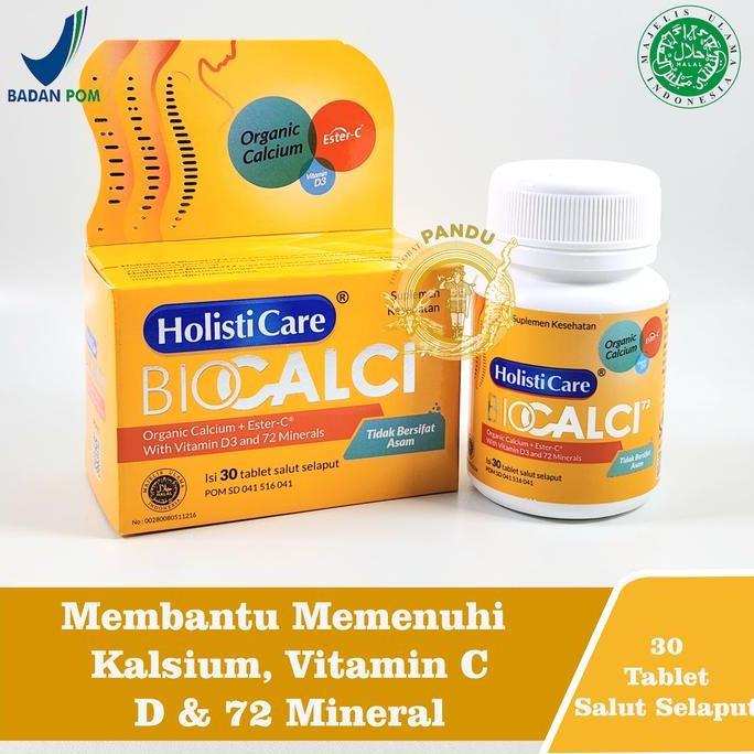 BIO CALCI 72 / BIOCALCI 72 / ORGANIC CALCIUM + ESTER-C WITH VITAMIN D3