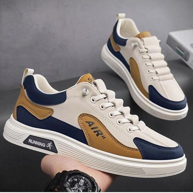 Kets- Fed Sepatu Sneakers Toyohashi Cream Krem Kets Pria Wanita Kasual Ringan Casual Shoes Snekers P