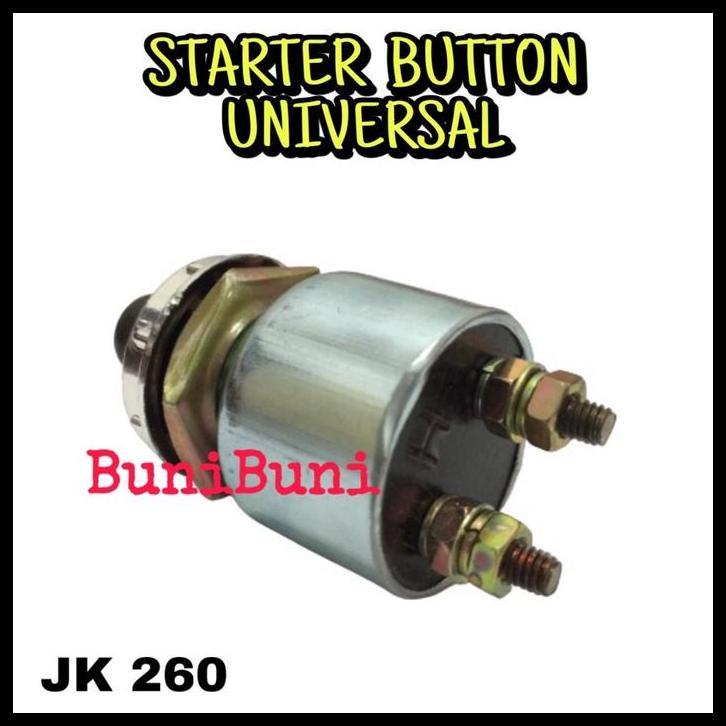 TERBARU SAKLAR / SWITCH / TOMBOL UNTUK KLAKSON & STARTER / STATER MOBIL & MOTOR UNIVERSAL 12V / 24V 