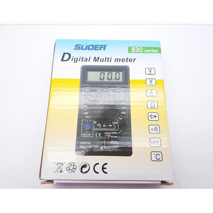 Digital Multimeter Multitester Suoer DT-830D DT830D DT 830 D