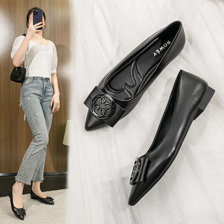 TERBARU Rowey Flatshoes Cantik Wanita Korea Athena