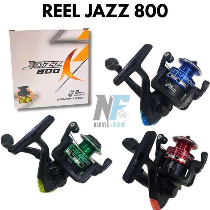 Reel Utecate UTC JAZZ 800 8 Ball Bearing IRON SPOOL SPOOL BESI Reel Pancing Murah DIN