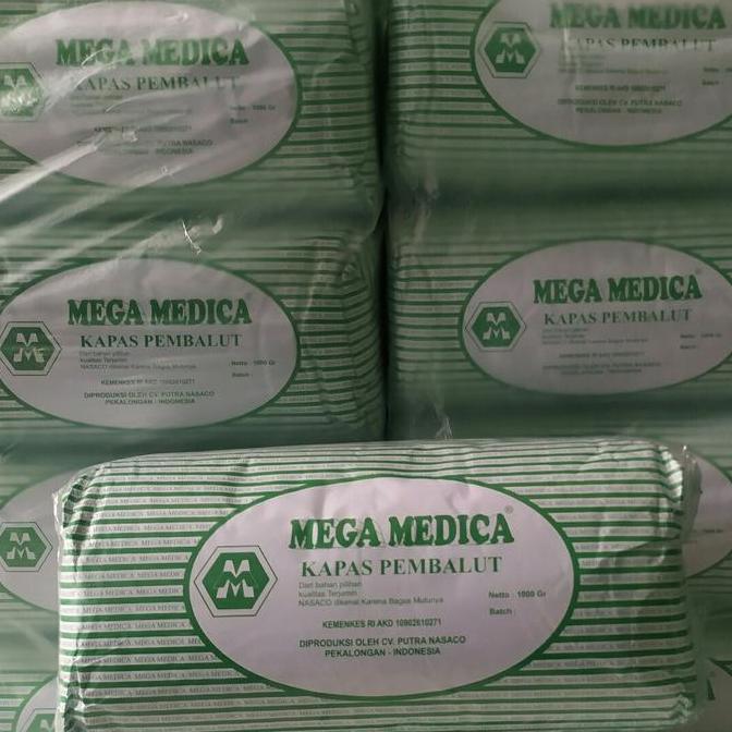 Kapas Pembalut 1kg | Kapas Gulung 1kg (Kapas Serbaguna 1000gr) TM