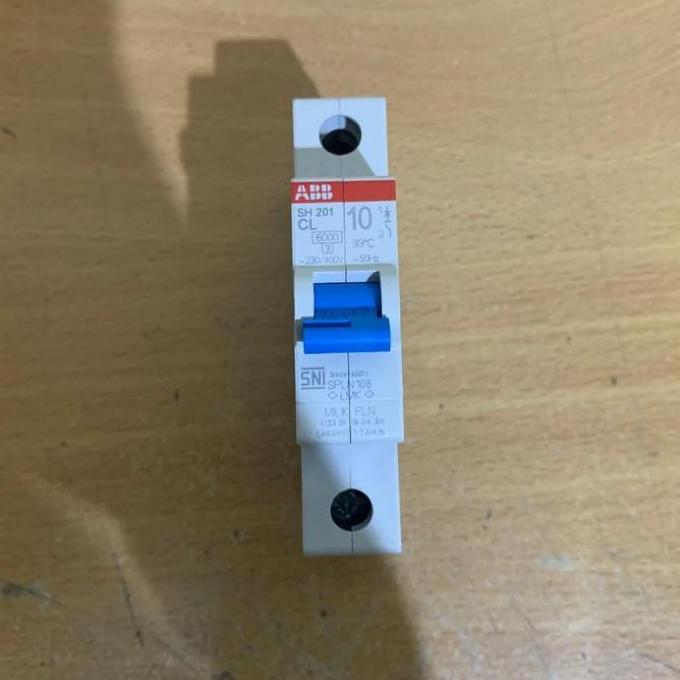 MCB 10A MERK ABB BIRU