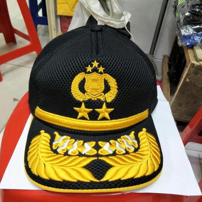Topi PATI Bintang 2 (Hitam)