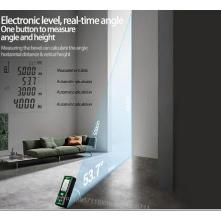 Irontime- Sndway Meteran Digital Green Laser 70 Meter Sw-70G Laser Hijau Outdoor