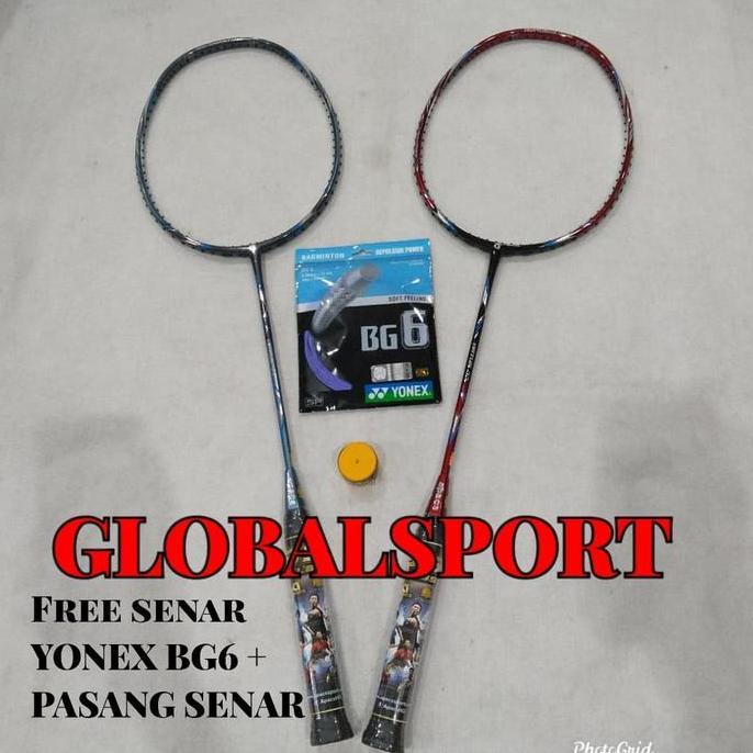 Promo Raket Badminton APACS VIRTUS 77 100% ORI Free senar + grip Diskon