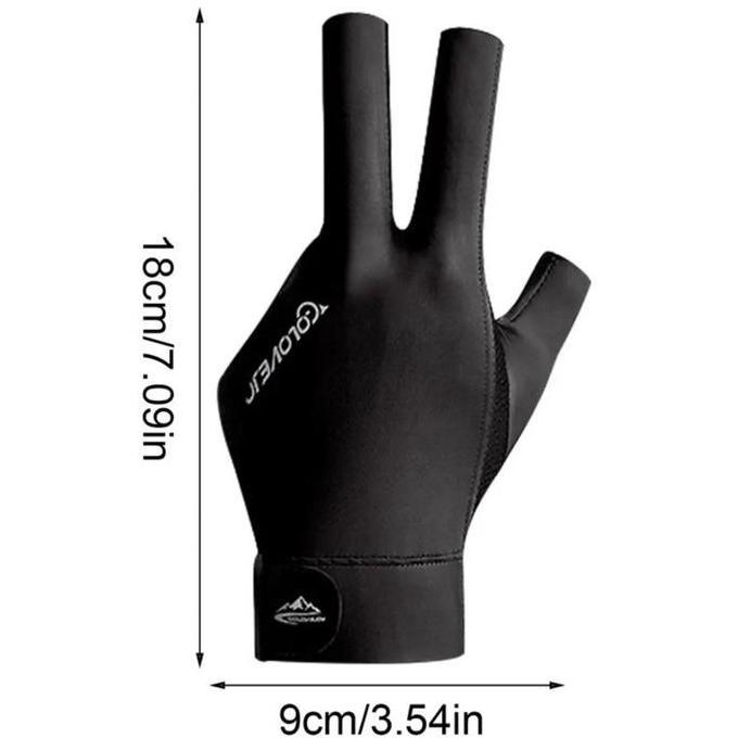 Rahmanaputra5 - Sarung Tangan Biliar Anti Selip Sarung Tangan Biliar Jari Terbuka Dan Jari Penuh Sar