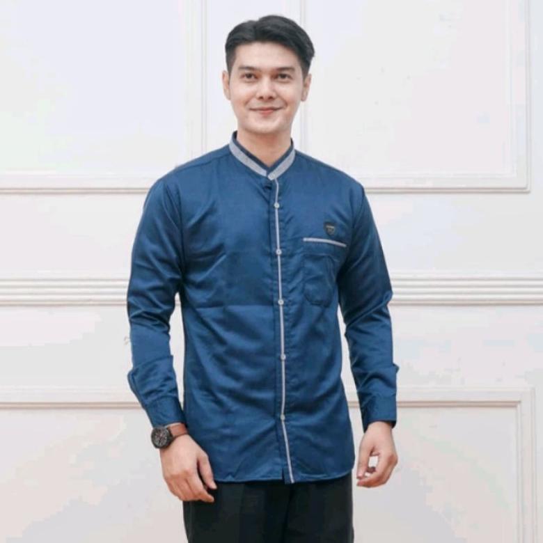 DISKON BAJU KOKO DEWASA LENGAN PANJANG POLOS // KEMEJA KOKO DEWASA TERLARIS