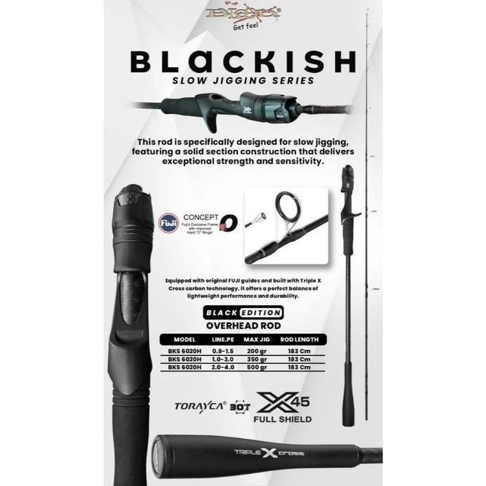 Joran Pancing Blood X Blackish Sp Oh 602 | Jigging Rod
