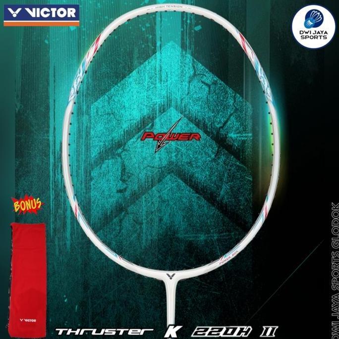 Promo raket badminton victor thruster k 220h ii | tk 220h ii | tk-220 h | thruster k 220 h ii m Disk