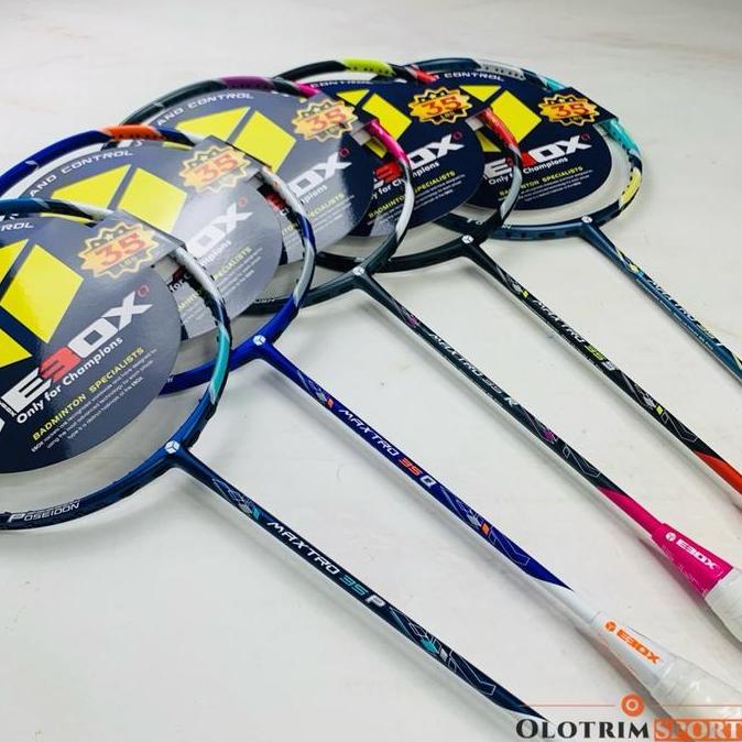 Promo Raket Badminton EBOX MAXTRO 35LBS 35 LBS Original Diskon