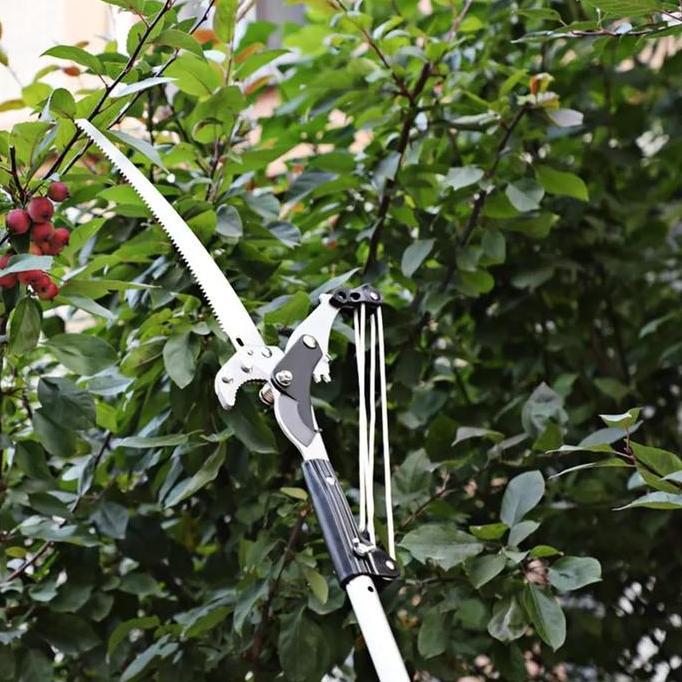 Momenttix- Gergaji Pemotong Dahan Ranting Galah Alat Potong Gunting Dahan Ranting