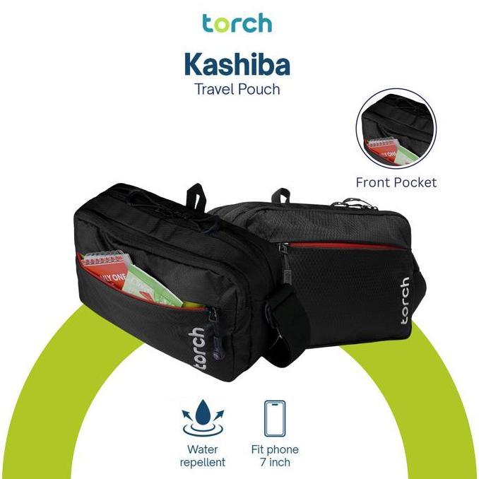 Backpack- [Flash Sale] Torch Kashiba Tas Selempang Travel Pria Wanita Multifungsi