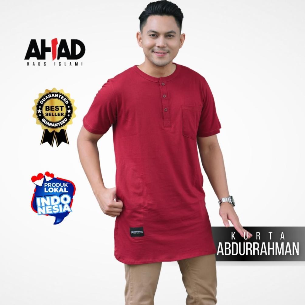 BEST SELLER KURTA ABDURRAHMAN | KURTA LENGAN PENDEK | KURTA PREMIUM |  KURTA KAOS BASIC COMBED 24S |