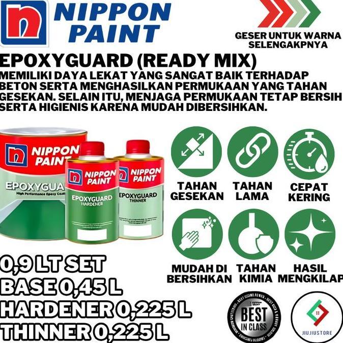 Cat- Cat Lantai Nippon Epoxyguard Cat Keramik Epoxy Guard NipponFloorCoating
