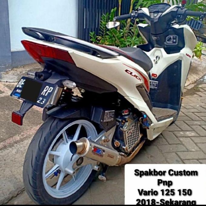 DF257 >> Spakbor Belakang Vario 150 125 new Fender Vario tanpa mata kucing
